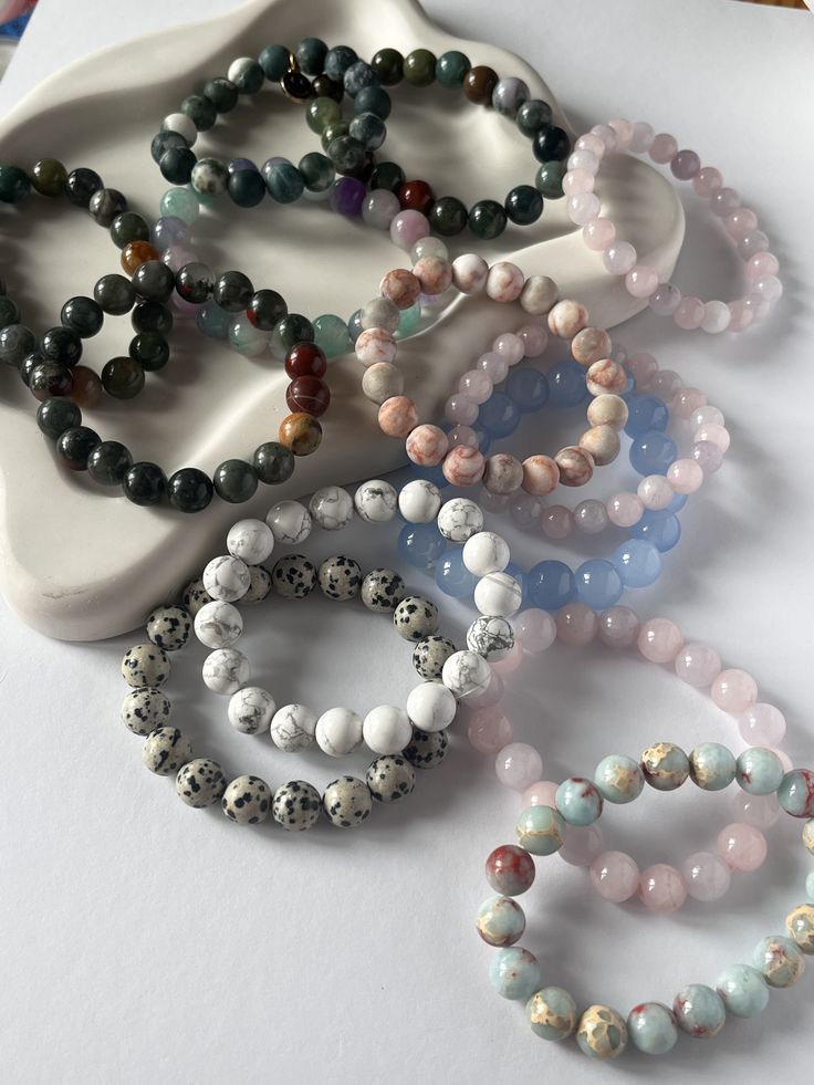 Unlock Beauty & Energy of Crystals Браслеты из натуральных камней ✨