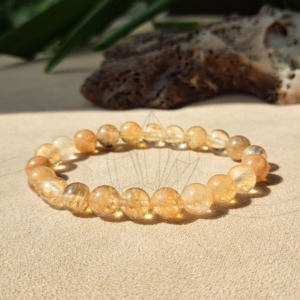citrine crystal bracelet