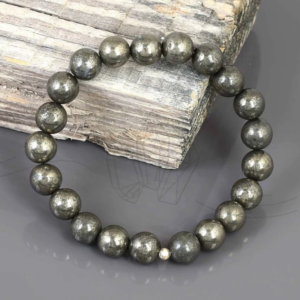 pyrite crystal bracelet