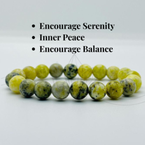 serpentine crystal bracelet