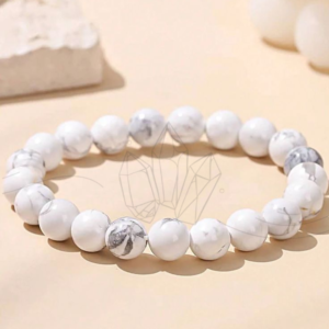 howlite crystal bracelet