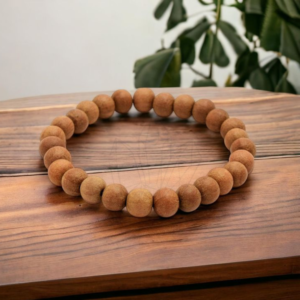 sandalwood crystal bracelet