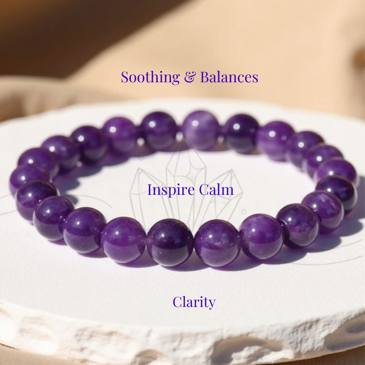 amethyst crystal bracelet amethyst crystal bracelet