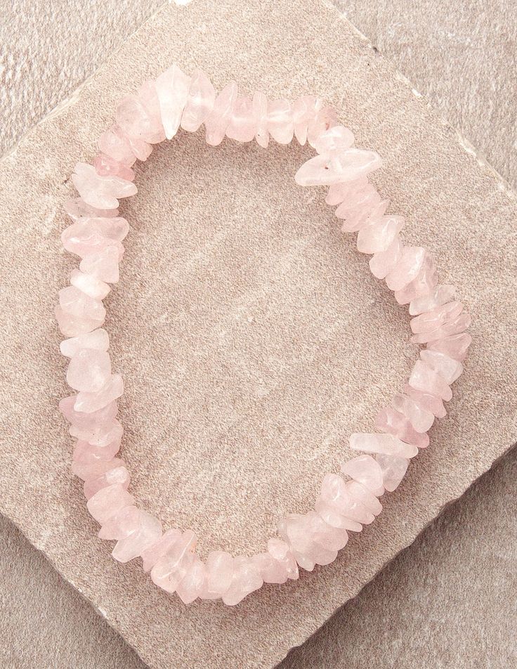 rose quartz uncut crystal bracelet rose quartz uncut crystal bracelet