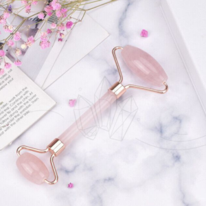 rose quartz roller